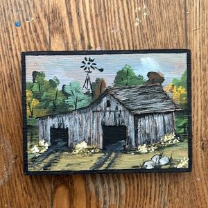 Miniature Art Farmhouse Barn